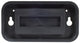 77110 2"x4" Designer Wall Holder Black