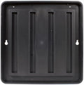 77115 4"x4" Designer Wall Holder Black