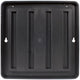77115 4"x4" Designer Wall Holder Black