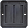 77130 6"x6" Designer Wall Holder Black