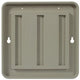77131 6"x6" Designer Wall Holder Almond