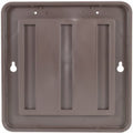 77133 6"x6" Designer Wall Holder Brown