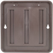 77133 6"x6" Designer Wall Holder Brown