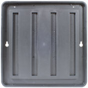 77140 8"x8" Designer Wall Holder Black