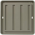 77141 8"x8" Designer Wall Holder Almond