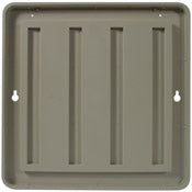 77141 8"x8" Designer Wall Holder Almond