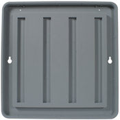 77142 8"x8" Designer Wall Holder Gray