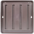 77143 8"x8" Designer Wall Holder Brown