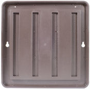 77143 8"x8" Designer Wall Holder Brown