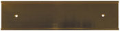 77210 2"x8" Aluminum Wall Holder Gold
