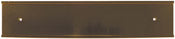 77211 2"x10" Aluminum Wall Holder Gold