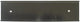 77212 2"x8" Aluminum Wall Holder Silver