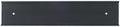 77215 2"x10" Aluminum Wall Holder Black