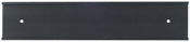 77215 2"x10" Aluminum Wall Holder Black