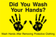 79003 Did You Wash Your Hands? 12" x 18"