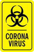 79004 CORONAVIRUS 12" x 18"