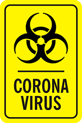 79004 CORONAVIRUS 12" x 18"