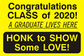 79006 Congratulations CLASS of 2020! 12" x 18"