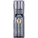 Drawing System Pens 3PK 0.1mm, 0.3mm, 0.5mm EK-230