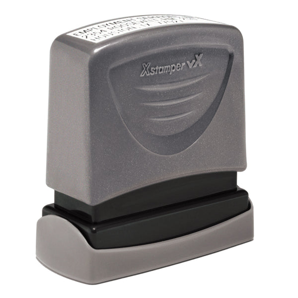 C10 - XstamperVX Pre-Inked Small Return Stamp 1/2" x 1-5/8"