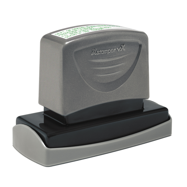 C18 - Xstamper vX Pre-Inked Large Address Stamp 15/16" x 2-13/16"
