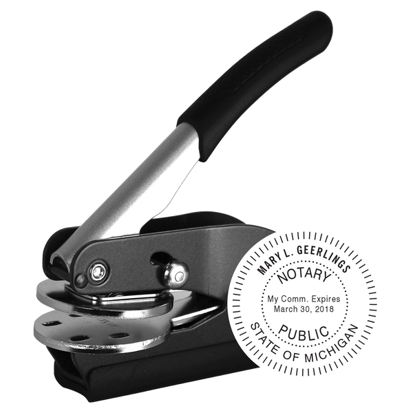 E11-754 - Pocket Embosser 1-1/2" Diameter