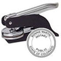 E11-Colorado Notary Pocket Embosser 1-1/2" Diameter