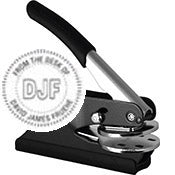 E11-756 - Pocket Embosser 1-1/2" Diameter