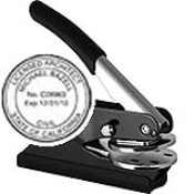 E11-816 - Pocket Embosser 1-1/2" Diameter