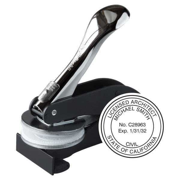 E13-816 - Desk Embosser 1-1/2" Diameter