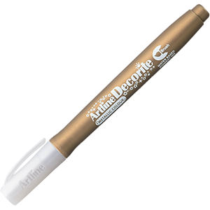 Decorite Brush 8-Pack Metallic Set