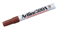 EK-500A Aluminum Barrel Low Odor Whiteboard Marker Brown