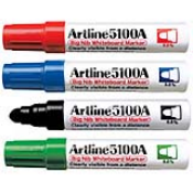 Big Nib 5mm Bullet Sold by the Dozen Whiteboard Markers EK-5100A