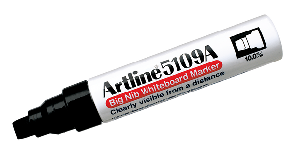 EK-5109A Big Nib Whiteboard Marker Black
