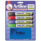 Dry Safe 2.mm Bullet 4PK with Eraser EK-517 (Assorted)