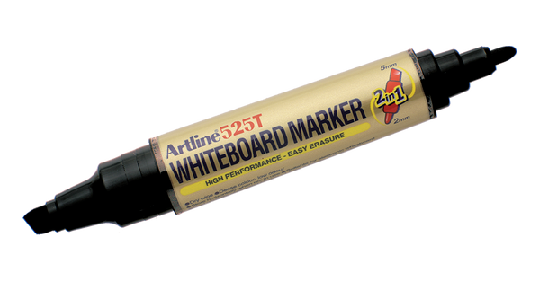 EK-525T Twin-Nib Whiteboard Marker Assorted 4-Pack