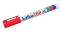 EK-700 Aluminum Barrel Permanent Marker Red