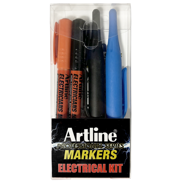 Electricians Markers | Professional Series Kit | 4-Pack