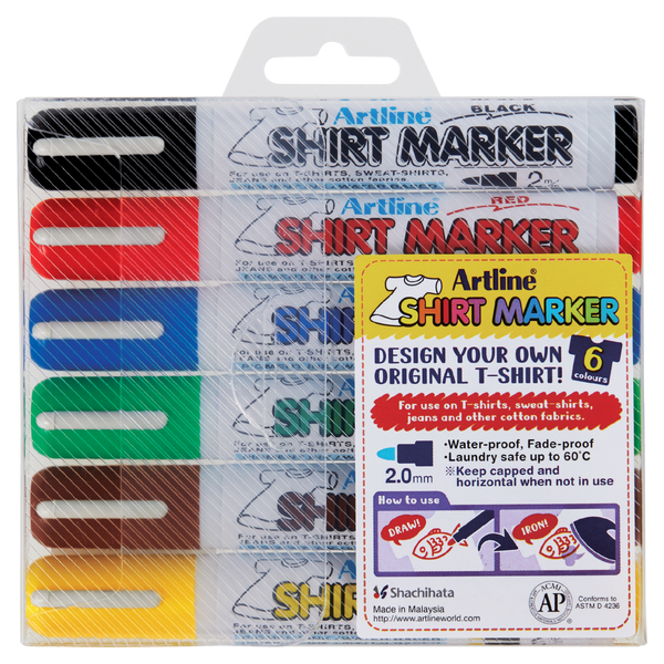 Shirt Marker Sets | 2.0mm Bullet Tip