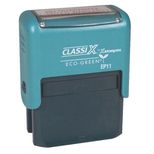 EP11 - ECO Self-Inking Message Stamp 1/2" x 1-1/2"