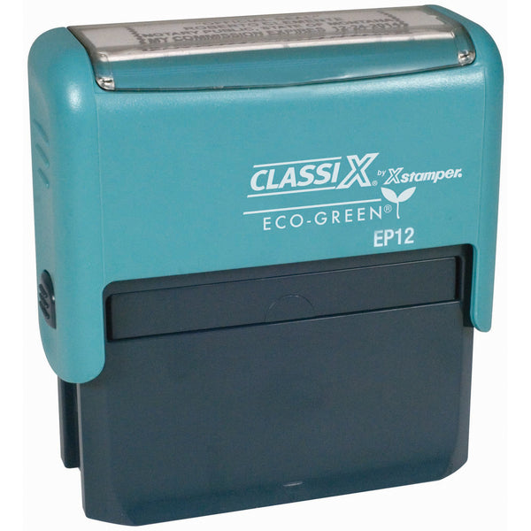 EP12 - ClassiX ECO Self-Inking Message Stamp 5/8" x 2-5/16"