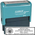 EP12-Arizona Notary ClassiX ECO Self-Inking Stamp 5/8" x 2-7/16"