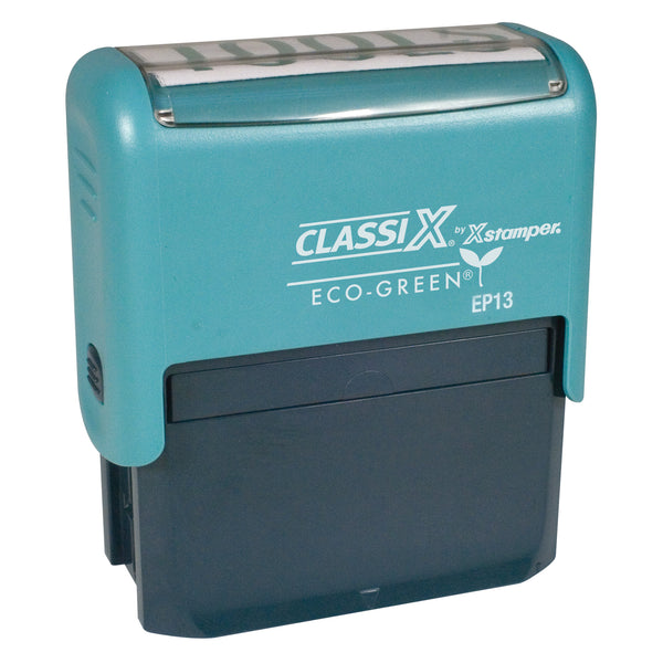 EP13 - ClassiX ECO Self-Inking Message Stamp 1" X 2-1/2"