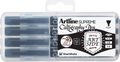 Artline SUPREME Calligraphy Pen Set | 1.0mm, 2.0mm, 3.0mm, 4.0mm Tips