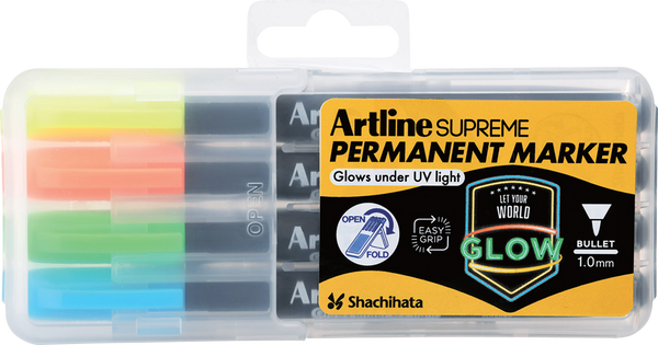 Artline SUPREME UV Marker Set | 1.0mm Bullet Tip