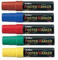 12.mm Chisel Poster Markers Sold by the Dozen