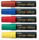 12.mm Chisel Poster Markers Sold by the Dozen