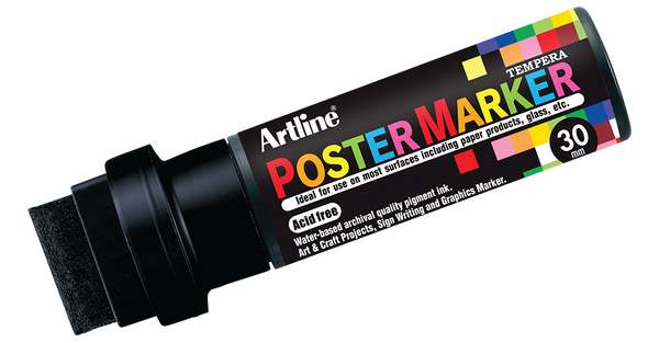 EPP-30 Poster Marker Black