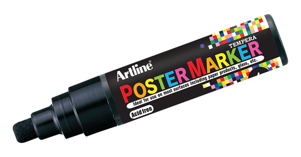 EPP-6 Poster Marker Black