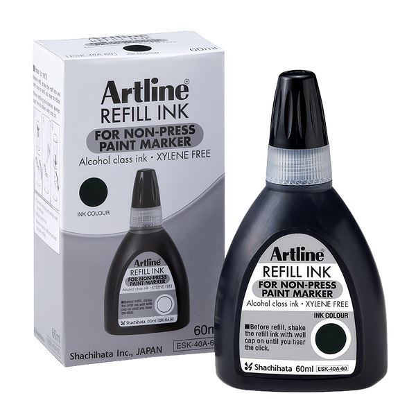 NON-Press Paint Marker Refill Ink | 60ml Bottle